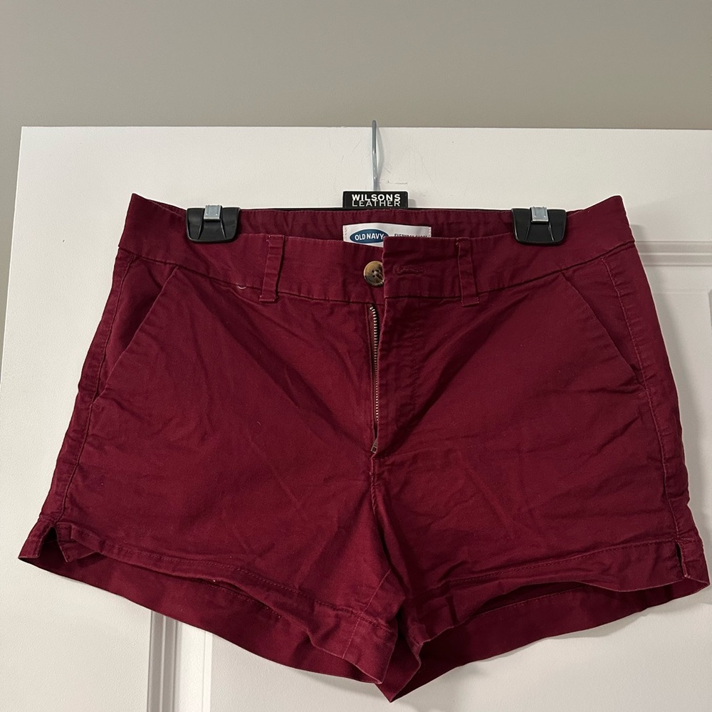 Old Navy Women's Burgundy Shorts